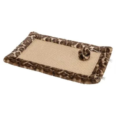 Trixie krabmat Leo panterprint bruin 55 x 35 cm – met speelballetje - Afbeelding 5