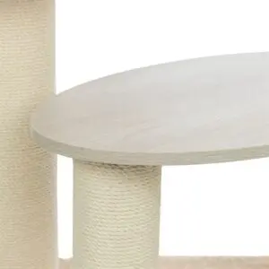 Trixie krabpaal Kiara XXL crème 78 x 56 x 135 cm – voor grote katten - Afbeelding 7