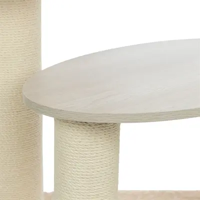 Trixie krabpaal Kiara XXL crème 78 x 56 x 135 cm – voor grote katten