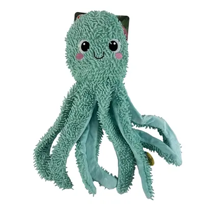Fofos Tough octopus blauw 43 x 16 x 10 cm – stevig kauwspeeltje