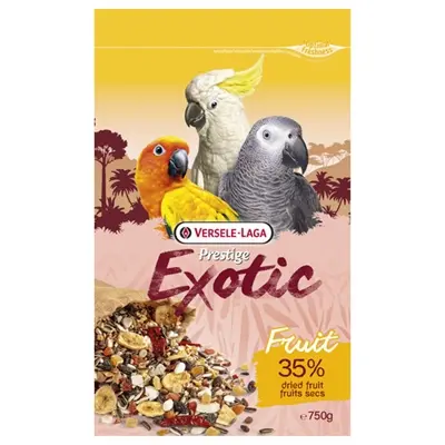 Versele-Laga Exotic Fruit papegaaiensnack 750 g – met 35% gedroogd fruit
