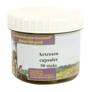 Dierendrogist artrosen capsules 50 stuks – duivelsklauw, voor honden - Afbeelding 1