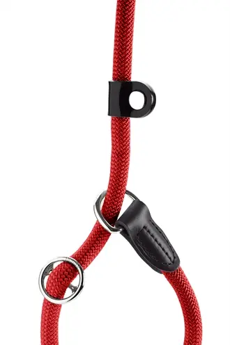 Hunter retrieverlijn Freestyle met stop rood 170 x 1 cm