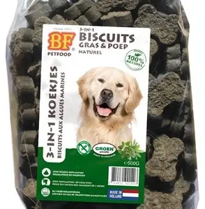 BF Petfood 3 in 1 hondenmineralenkoekjes kruiden 500 g - Afbeelding 1