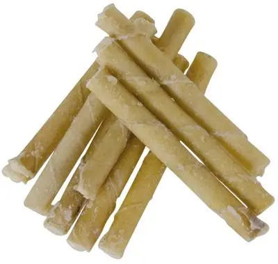 Petsnack druivensuikerstaafje van buffelhuid – 50 stuks