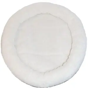Kattenmand imitatie-schapenwol 48 x 38 x 8 cm – wasbaar op 30 °C - Afbeelding 1