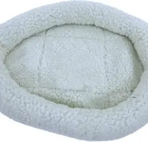 Kattenmand imitatie-schapenwol 48 x 38 x 8 cm – wasbaar op 30 °C - Afbeelding 4
