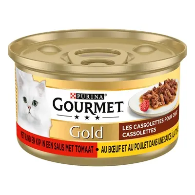 Gourmet Gold Cassolettes duet vlees in saus met tomaten 24 x 85 g - Afbeelding 7