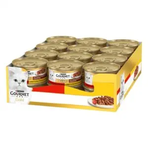 Gourmet Gold Cassolettes duet vlees in saus met tomaten 24 x 85 g - Afbeelding 6