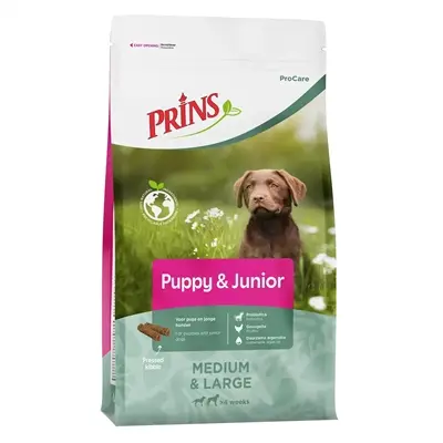Prins hondenvoer Procare Puppy/Junior 3 kg – met prebiotica