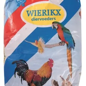 Wierikx papegaaienvoer Extra 15 kg – oliehoudende zaden en wortels - Afbeelding 1