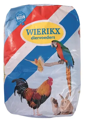 Wierikx papegaaienvoer Extra 15 kg – oliehoudende zaden en wortels