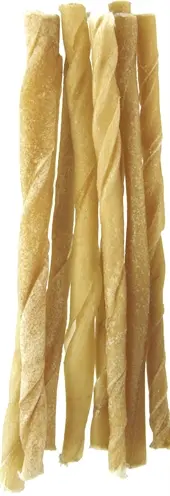 Petsnack Twisted Stick buffelhuid 5 inch 100 stuks – gedraaid