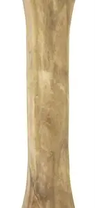 Petsnack geperst bot 8 inch (20 cm) – buffelhuid, 5 stuks - Afbeelding 1