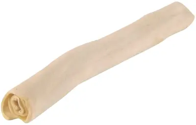 Petsnack rol wit 10 inch (25,5 cm) – buffelhuid, 5 stuks