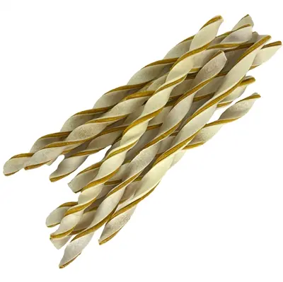 Petsnack kipwokkel 13-14 inch (32-35 cm) – buffelhuid met kip, 10 stuks