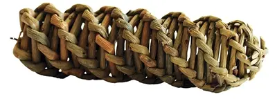 Happy Pet knaagspeeltje spiraal wilg 19 cm – gevlochten wilgentakken