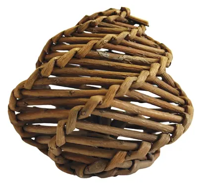 Happy Pet speelbal wilg S 10 cm – geweven wilgentakken