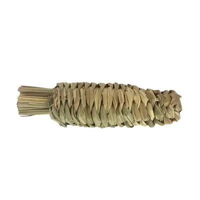 Happy Pet wortel van gevlochten gras 18 cm – knaagspeelgoed - Afbeelding 5