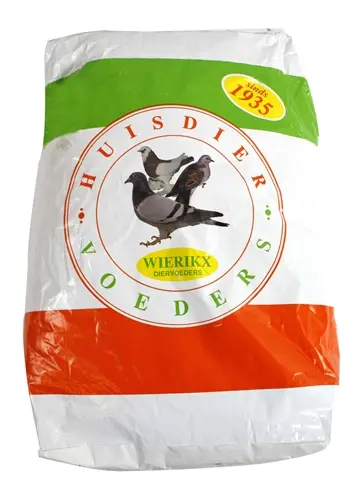 Wierikx duivenvoer 20 kg – granen en erwten