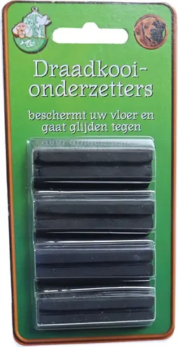 Onderzetters voor draadkooi 4 stuks – antislip, voor kooi tot 65 cm - Afbeelding 4