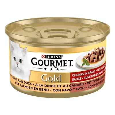 Gourmet Gold kattenvoer fijne hapjes kalkoen en eend 24 x 85 g - Afbeelding 4