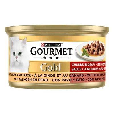 Gourmet Gold kattenvoer fijne hapjes kalkoen en eend 24 x 85 g - Afbeelding 5