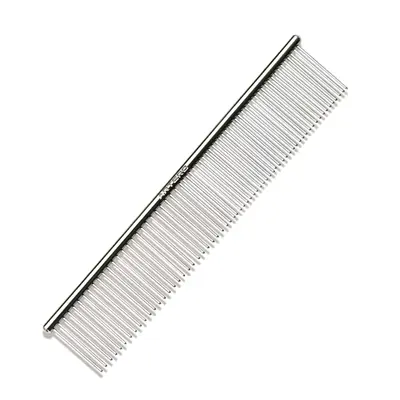 Artero metalen hondenkam met ronde greep klein 15,5 cm