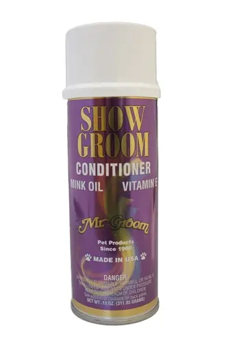 Mr Groom Show Groom glansspray met minkolie – UV-bescherming