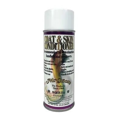 Mr Groom coat en skin conditioner en glansspray – met lanoline