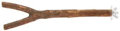 Happy Pet vogelzittak Natural 20 x 5 x 3 cm – natuurhout met schroef