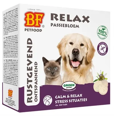 BF Petfood Relax gistsnoepjes hond en kat 100 stuks – rustgevend