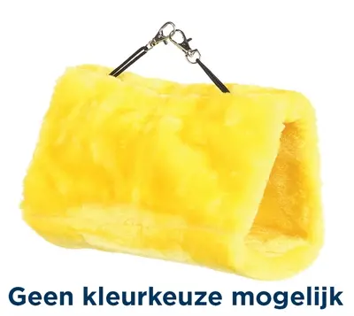 Happy Pet Cozzzy Hut Large 25 x 22 x 13 cm – pluche vogelhutje