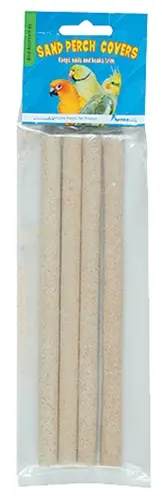 Happy Pet Sand Perch Covers zitstokhoezen 19 cm – 4 stuks vogelzand