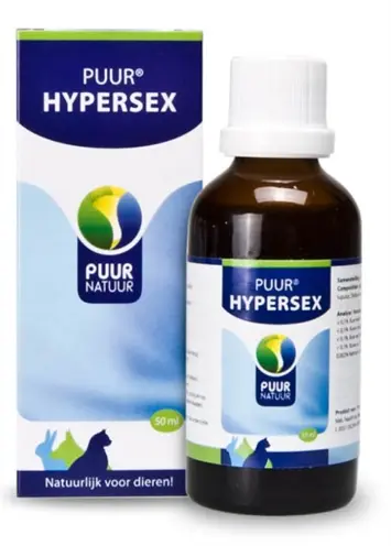 Puur Natuur Hypersex druppels 50 ml – reu, kater en rammelaar