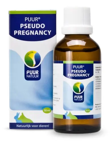 Puur Natuur Schijnzwanger druppels 50 ml – hond en konijn
