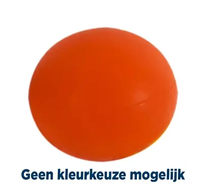 Happy Pet rubber bal 7 x 7 x 7 cm – stevig natuurrubber, binnen en buiten