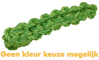 Happy Pet werpstaaf flostouw Nuts for Knots 29 x 6 x 6 cm