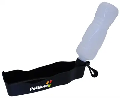 Petgear Travel drinkfles 500 ml – uitklapbaar, waterbak voor honden