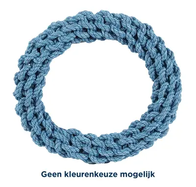 Happy Pet kauwring touw Nuts for Knots medium 27 x 27 x 4,5 cm