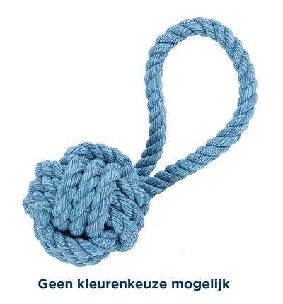 Happy Pet Nuts For Knots Bal Tugger S 26 cm – touwbal met handvat