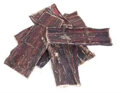 Petsnack rundvlees strips 1 kg – gedroogde hondensnack