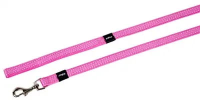 Rogz for Dogs Snake looplijn roze 1,8 m x 16 mm – reflecterend