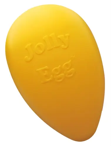 Jolly Pets Jolly Egg hondenspeelgoed 30 cm – geel, drijvend