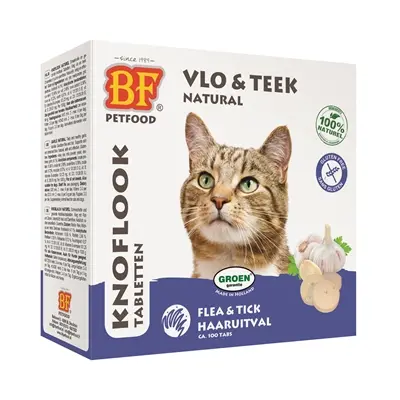 BF Petfood kattensnoepjes knoflook naturel 100 stuks – glutenvrij