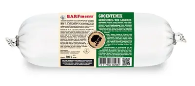 Barfmenu groentemix hondenvoer 500 g – glutenvrij