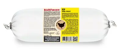 Barfmenu kattenvoer kip 250 g – glutenvrij, vers rauw kippenvlees