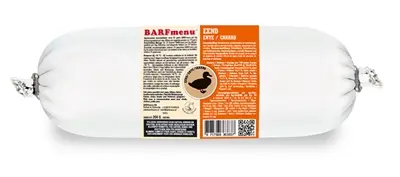 Barfmenu kattenvoer eend 250 g – glutenvrij, vers rauw vlees