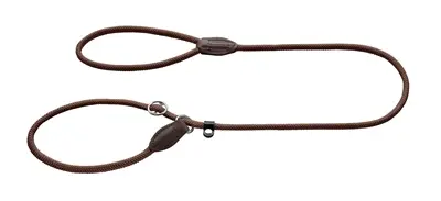Hunter retrieverlijn Freestyle met stop bruin 170 x 0,8 cm