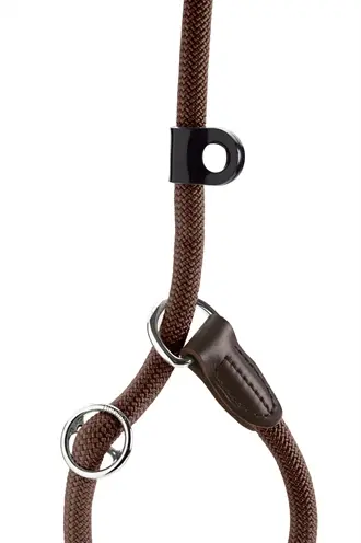 Hunter retrieverlijn Freestyle met stop bruin 170 x 1 cm - Afbeelding 3